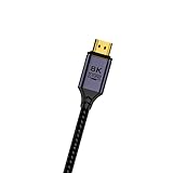 NJALA Cable de alta definición, Cable mini USB a USB para proyector de 10 pies, Cable USB 2.1 de alta velocidad de 8K 60Hz para monitor portátil, HDTV, cámara, proyector, videocámara