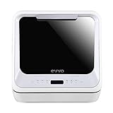 EVVO Lavavajillas Mini D Trip - Pequeño tamaño, Portátil, Sin instalación, 2 Cubiertos, 6 programas