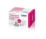 BWT - Pack 3+1 Filtros con magnesio - Mejora el sistema inmunológico, reduce la cal, el cloro, las impurezas del agua y mejora el sabor - Pack para 4 meses