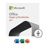 Microsoft Office 2021 Hogar y Estudiantes - Todas las aplicaciones clásicas de Office - Para 1 PC/Mac