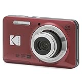 Cã?Mara Digital Kodak Pixpro FZ55/ 16MP/ Zoom Eptico 5X/ Roja