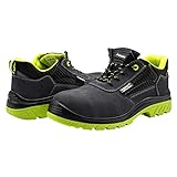 Bellota 7231043S1P - Zapatos de Seguridad de Hombre y Mujer (Talla 43) de Piel Serraje Transpirable, Ligeras y Resistentes a Golpes y Rozaduras