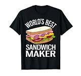 La mejor sandwichera del mundo para amantes de los sándwiches divertidos Camiseta