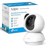 TP-Link TAPO C200 - Cámara IP WiFi 360° Cámara de Vigilancia FHD 1080p,Visión nocturna, Notificaciones en tiempo real, Admite tarjeta SD,Detección de movimiento,Control Remoto,Compatible con Alexa