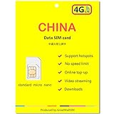 Tarjeta SIM de Datos 4G LTE de China (Datos Ilimitados 30 Días)