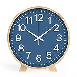 YSCMX Reloj de Mesa de Madera, decoración del hogar, Sala de Estar, Comedor, Reloj de Escritorio de Madera, Reloj de Mesa silencioso de Escritorio (Color : 3-Pack, Size : 14 Inches)