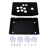 Hilitand Acrylic Panel y Case DIY Set Kits Replacement for Arcade Game Black