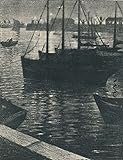 EfeMir Famoso Cuadros Modernos Impresión de Carteles el puerto de Christopher Richard Wynne Nevinson para Decoración de Paredes 60x90cm